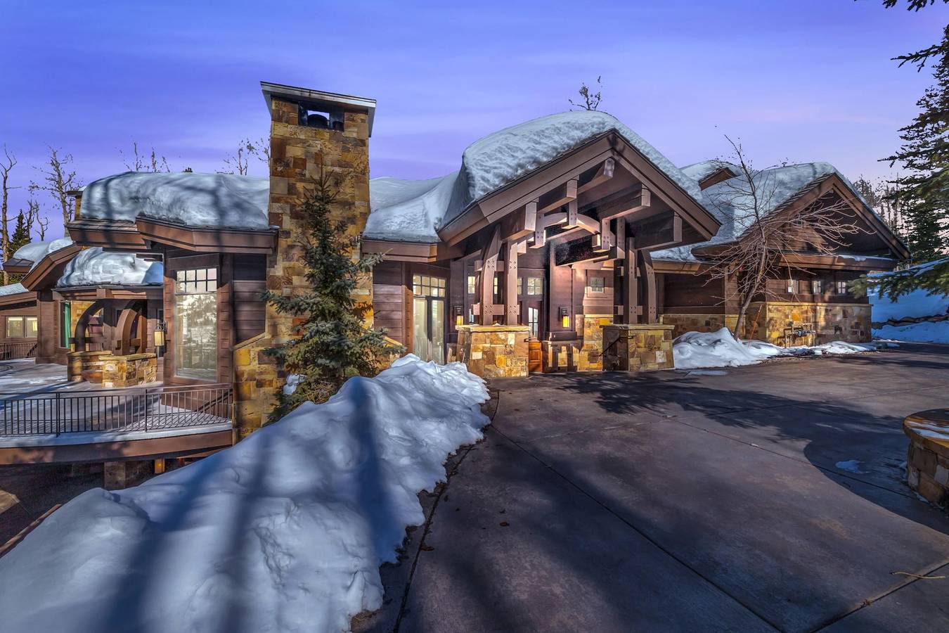 Snow Meadow at The Colony in Uinta Wasatch Cache National Forest