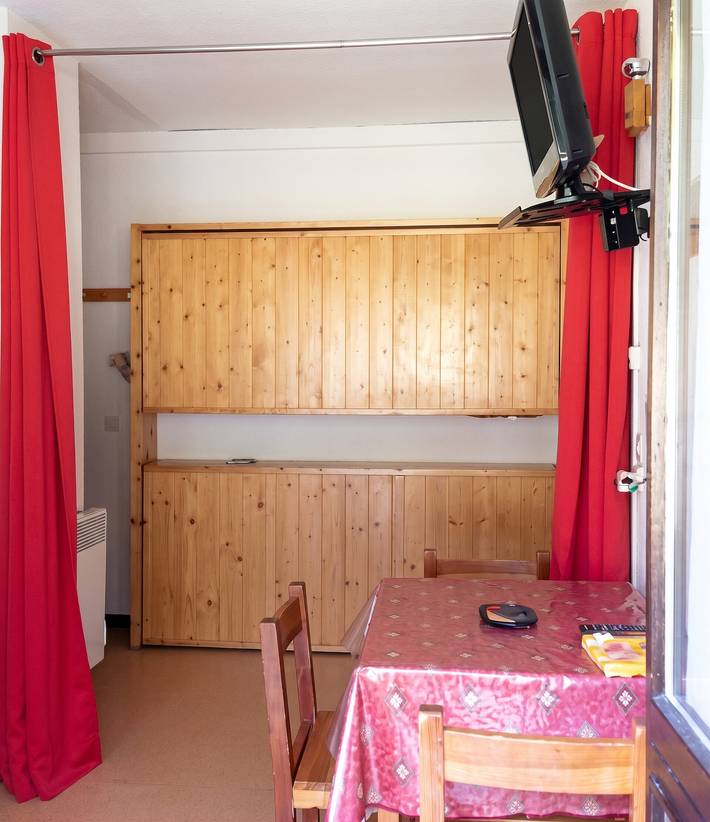 Gehele studio, Gezellig studio met uitzicht op de bergen in Les Menuires, Saint-Martin-de-Belleville