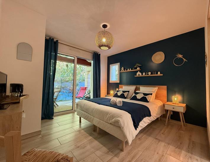 Chambre d’hôte pour 2 personnes, avec Terrasse et Jardin au Pays basque