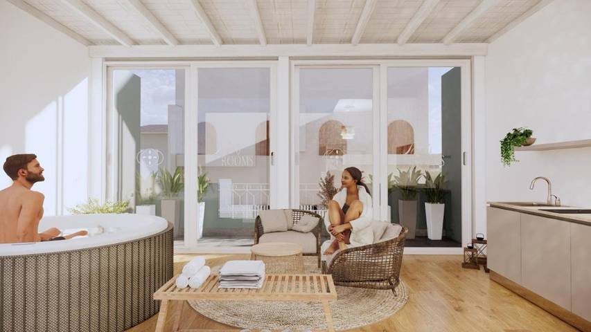 B&b per 3 persone, con piscina e panorama nonché terrazza a Cinisi