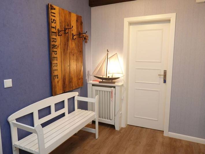Ganze Ferienwohnung, Austernperle - Ferienwohnung Austernperle auf Föhr – Sauna, Terrasse & strandnah in Nordfriesische Inseln (Schleswig-Holstein) (Schleswig-Holstein), Wyk auf Föhr