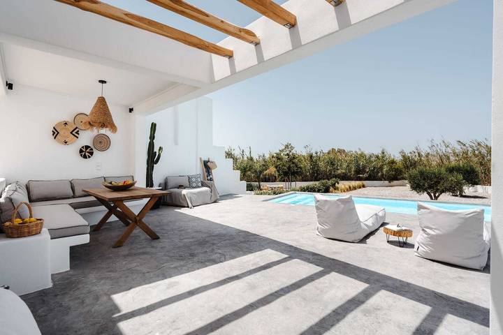 Villa pour 4 personnes, avec piscine dans Naxos - 3