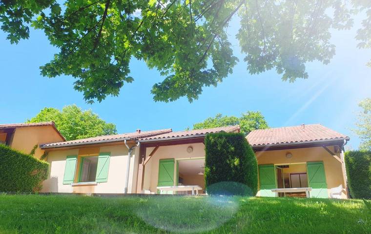Maison de vacances pour 3 personnes, avec Terrasse et Jardin ainsi que Vue sur le lac et Vue