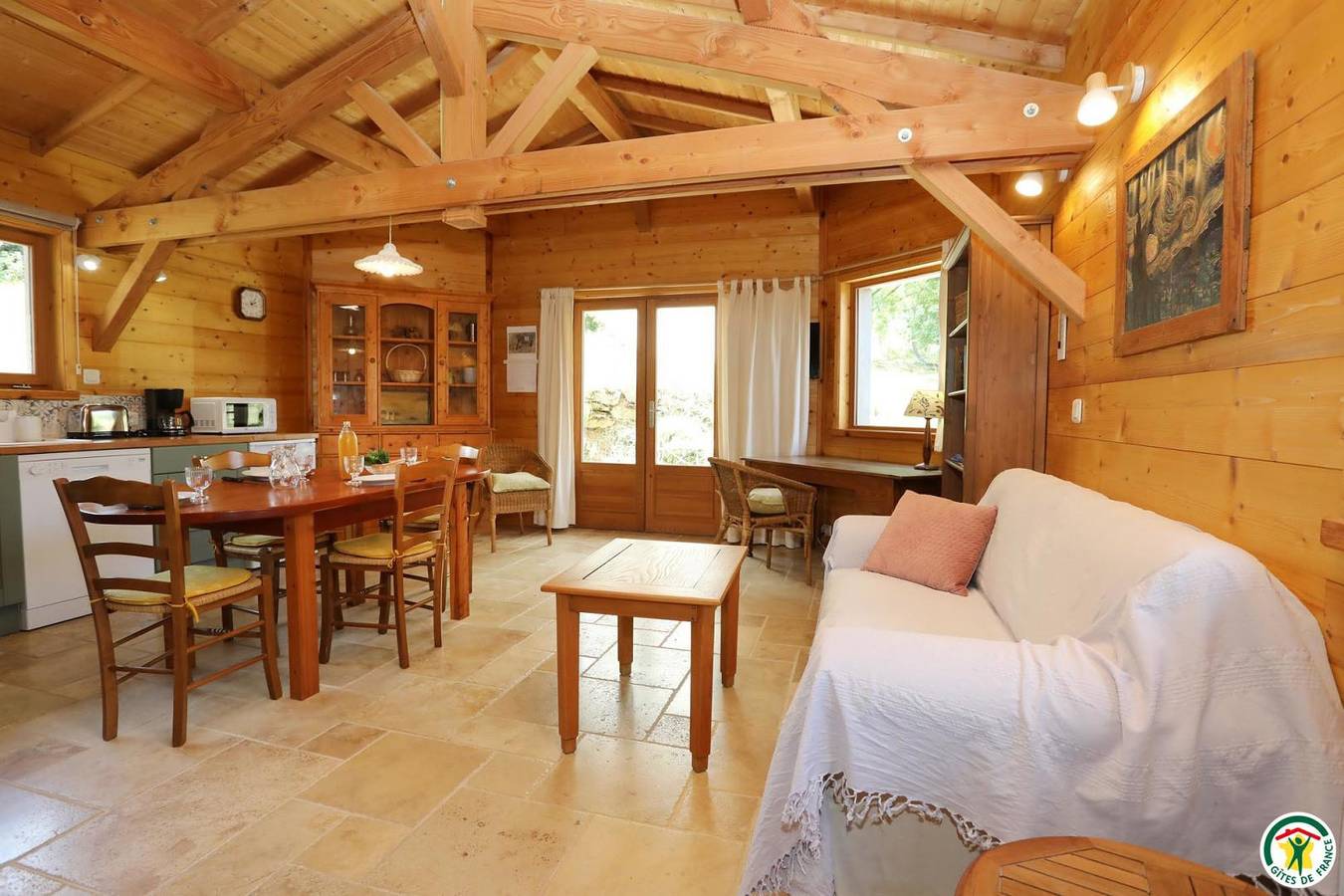 Gîte für 2 Personen mit Garten in Saint-Martin-le-Colonel, Parc naturel régional du Vercors