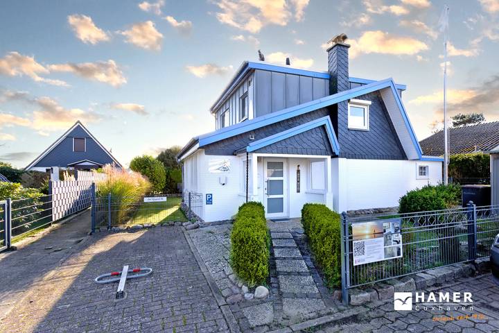 Ferienhaus für 5 Personen, mit Balkon und Garten