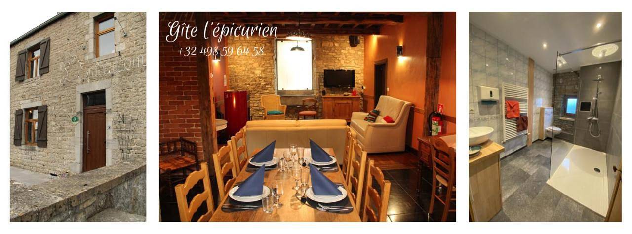 Location de vacances pour 6 personnes, avec jardin et vue à Doische - 3