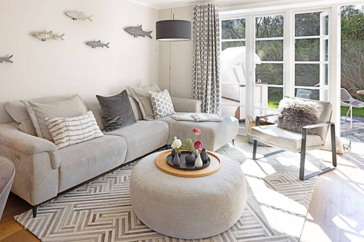 Ferienhaus für 4 Personen, mit Garten und Sauna sowie Terrasse, mit Haustier in Biikebrennen