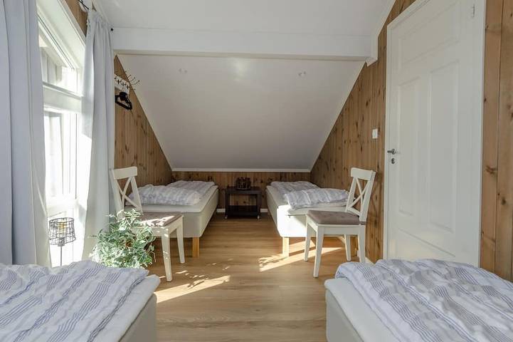 Neue Hütte am Meer Küste, fahren nur 40 Minuten von der Stadt Bergen in Sund