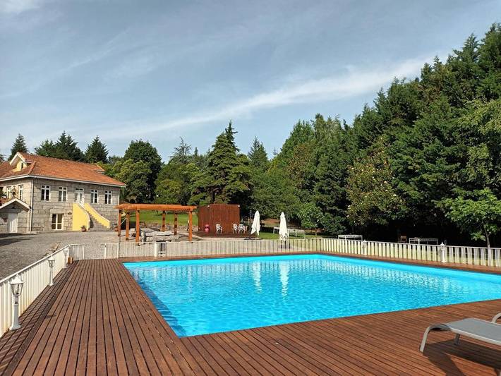 Casa rural para 2 pessoas, com Terraço e Jardim e ainda Piscina and Vista em Lousada