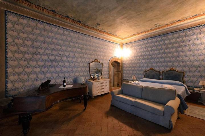 Chambre d’hôte pour 2 personnes, avec terrasse à Montalcino