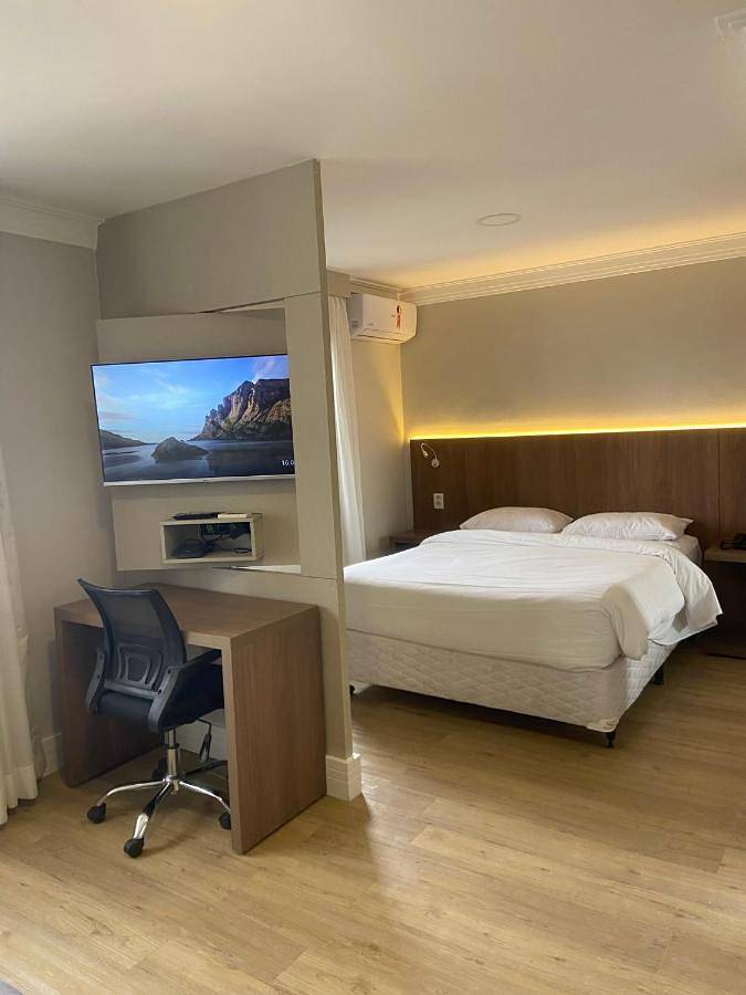 Casas e apartamentos de temporada para 3 pessoas, com terraço e sauna e ainda vista and piscina em Itaim Bibi