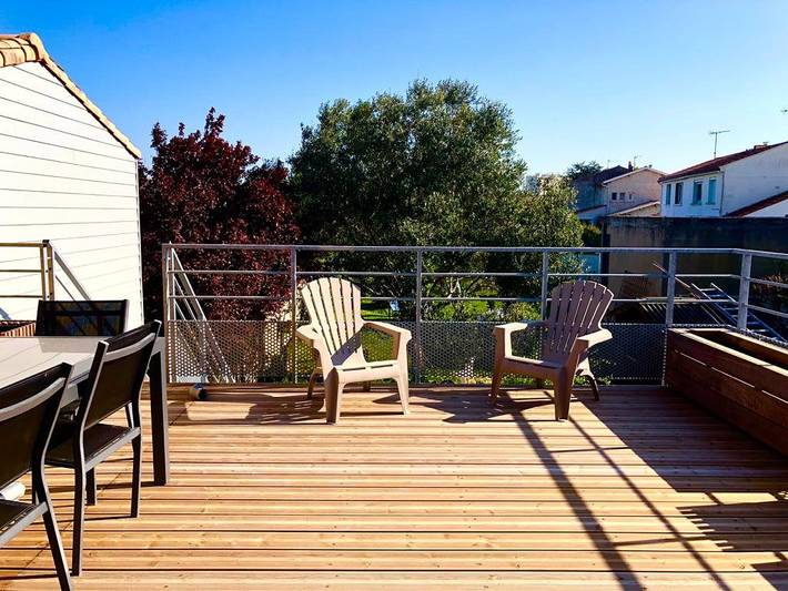 Gîte pour 10 personnes, avec jardin et balcon à La Rochelle - 3