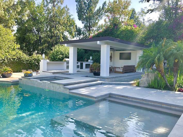 Vacation home for 10 people, with yard and balcony in Los Angeles