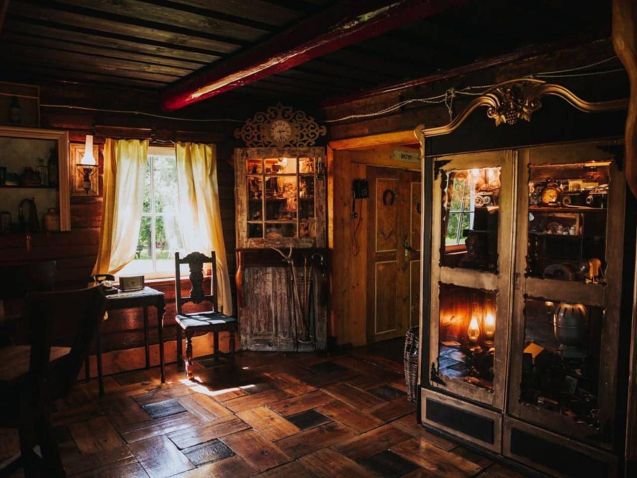 Landgut "Baltin Krogs" mit eigenem Garten in Lettland