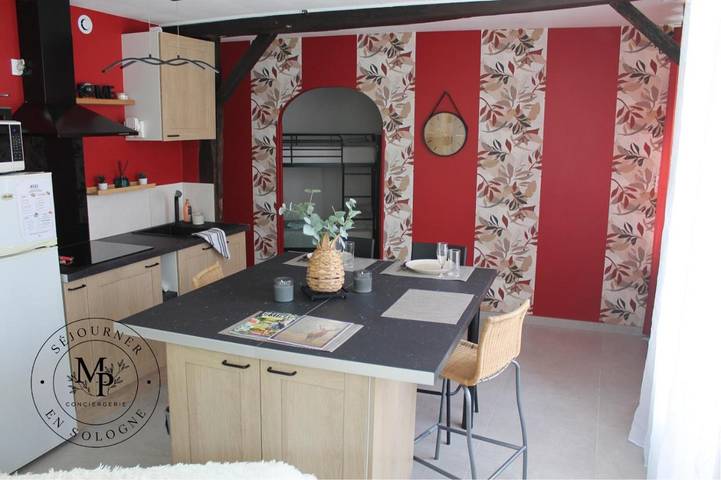 Gîte pour 4 personnes, avec Terrasse à Mennetou-sur-Cher