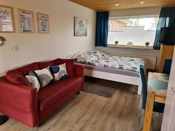 Ferienwohnung für 3 Personen, mit Terrasse in Oesterdeichstrich