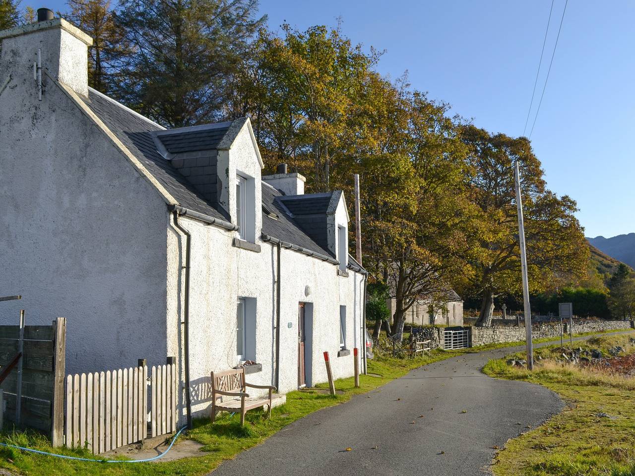 Cottage voor 5 personen met tuin in Loch Hourn, Highlands