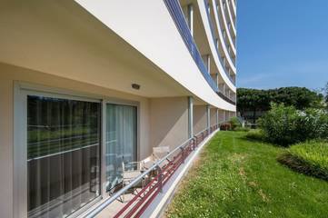 Ferienwohnung für 2 Personen, mit Terrasse und Garten sowie Meerblick in Bibione Pineda