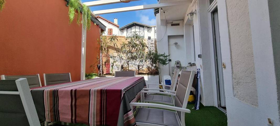Gîte pour 6 personnes, avec terrasse, animaux acceptés dans Gare De Saint Jean De Luz