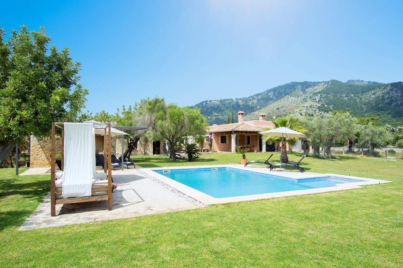 Casa En Moscari - Villa con piscina privada en Binibona (Selva). Wifi Gratis in Selva (Mallorca), Interior de Mallorca