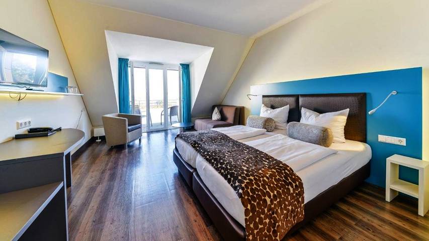 Hotel für 3 Personen, mit Balkon und Terrasse sowie Garten und Sauna in Konstanz-Litzelstetten - 3