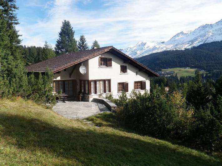 Ferienhaus für 10 Personen, mit Garten in der Lenzerheide