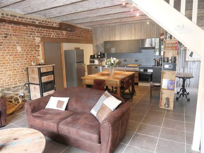 Gîte pour 4 personnes, avec jardin à Flines-lès-Mortagne
