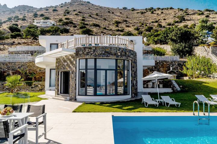 Location de vacances pour 7 personnes, avec Balcon ainsi que Balcon/Terrasse et Piscine dans Elounda - 2