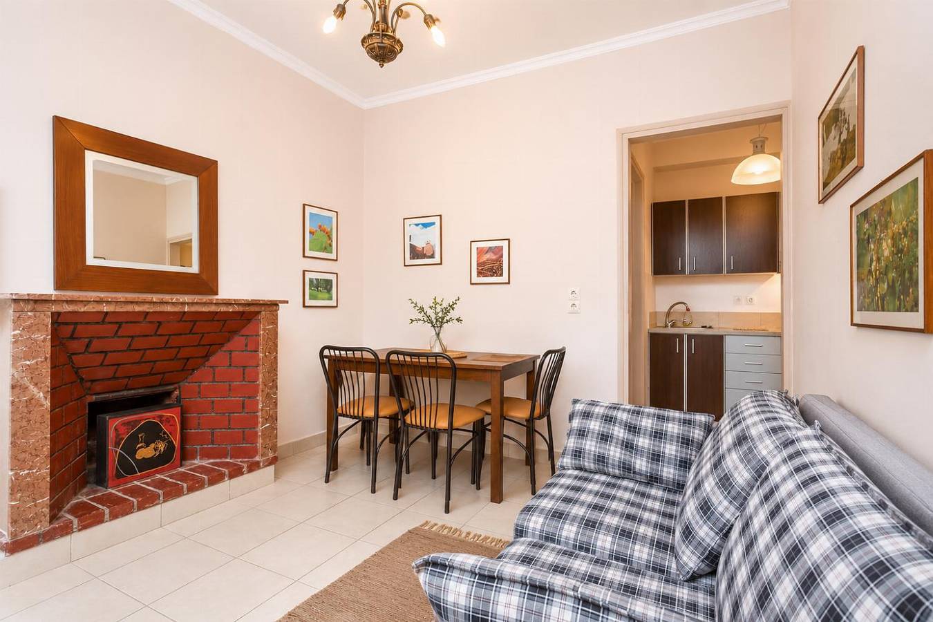 Geheel appartement, Vakantieappartement voor 2 personen met uitzicht op zee in Agios Stefanos (Corfu), Corfu
