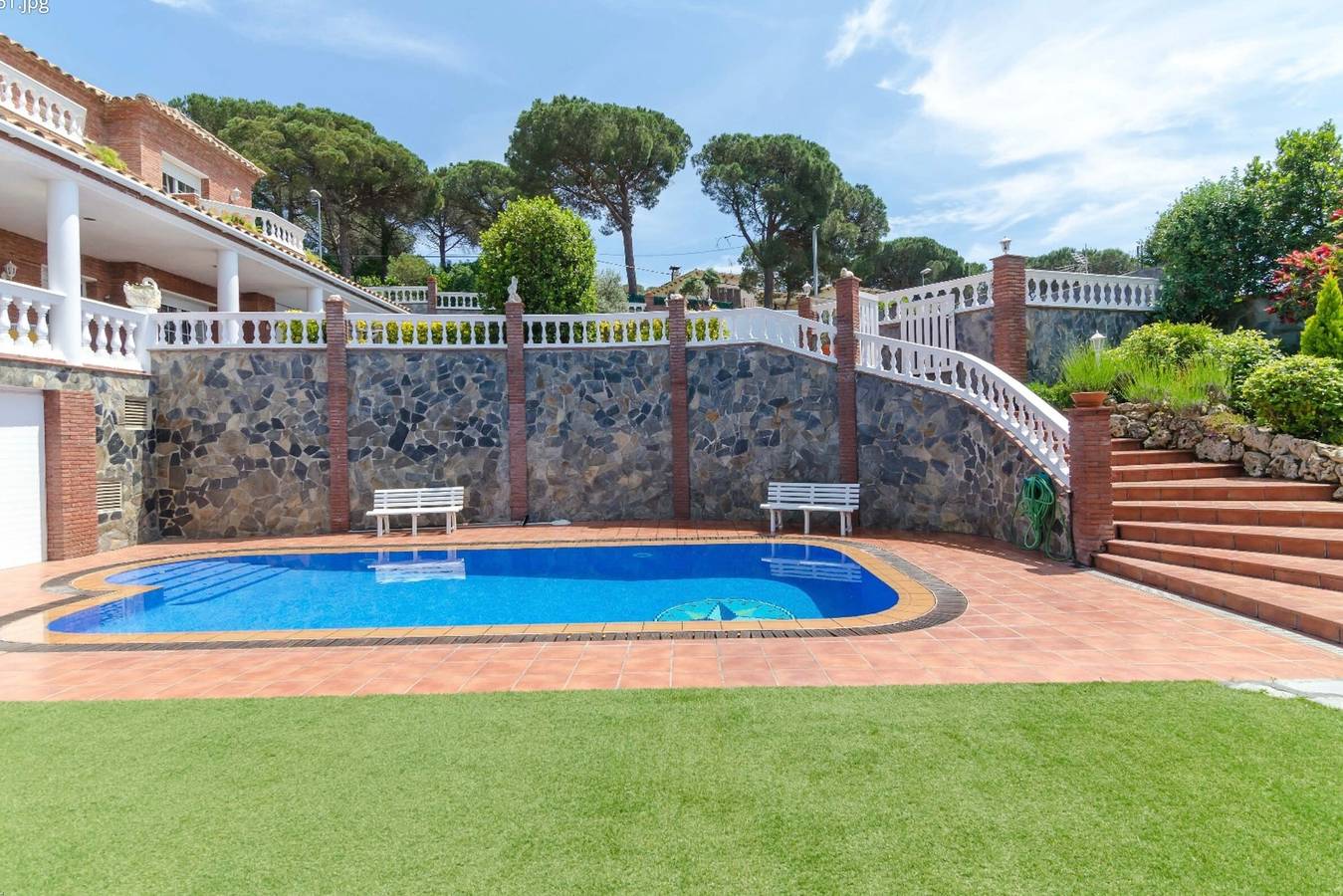 Villa för 8 Personer med trädgård in Lloret de Mar, Costa Brava