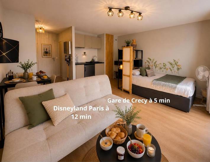 Appartement de vacances pour 4 personnes, avec Terrasse et Jardin