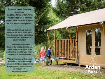 Glamping voor 4 Personen in Manhay, Provincie Luxemburg, Afbeelding 4