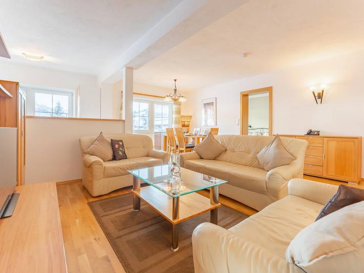 Gîte pour 6 personnes, avec sauna et balcon/terrasse, animaux acceptés dans Niederau - 4