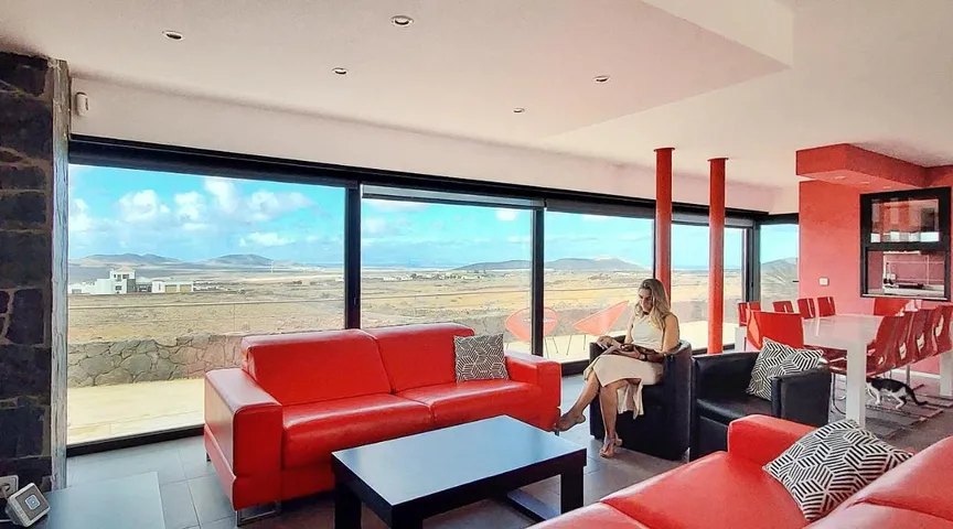 Holiday home for 9 people, with pool and view as well as garden - 1