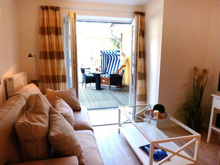 Ferienwohnung für 2 Personen, mit Balkon und Sauna auf Amrum