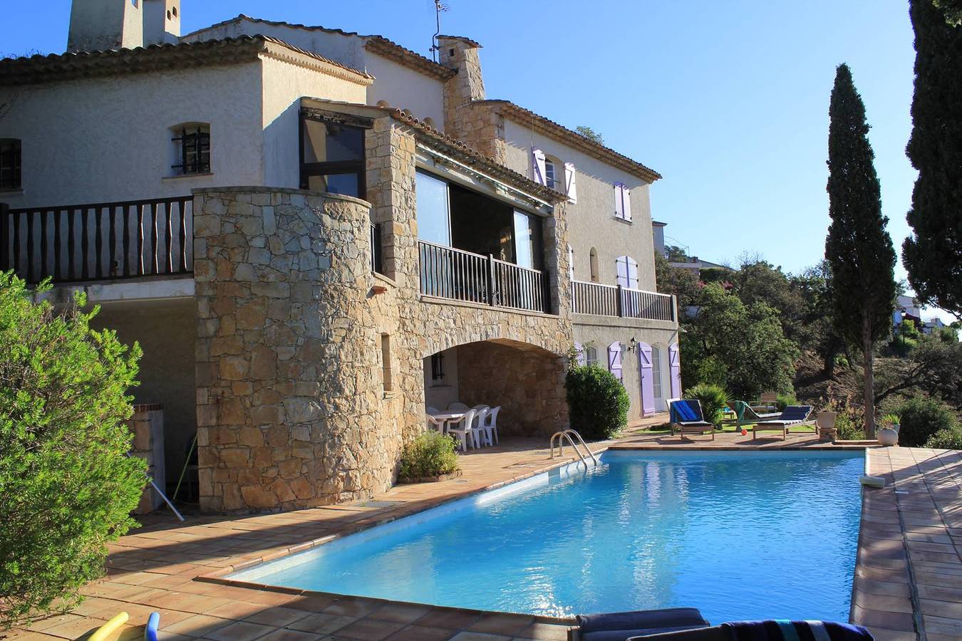 Appartement de vacances entier, Villa T6 - 8 Personnes - Piscine privée - Vue mer - Climatisation - Wifi - Les Issambres in Les Issambres, Roquebrune-sur-Argens