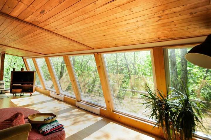 Gîte pour 7 personnes, avec balcon ainsi que vue et jardin dans Saint-Laurent-de-l'Île-d'Orléans