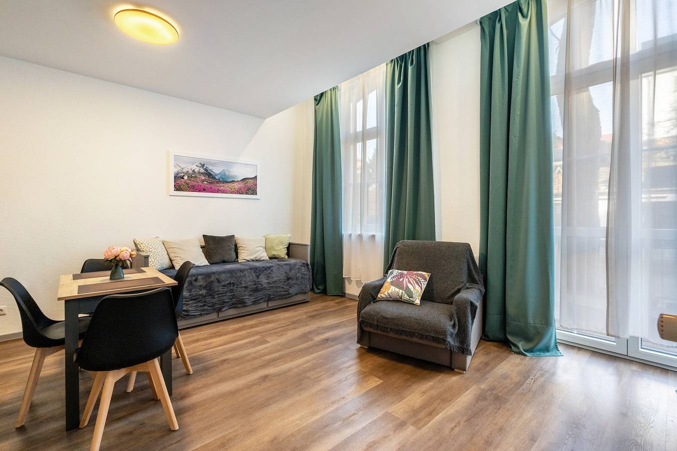 Ganze Wohnung, Apartment 'Murihaus' mit privater Terrasse und Wlan in Aue, Erzgebirge