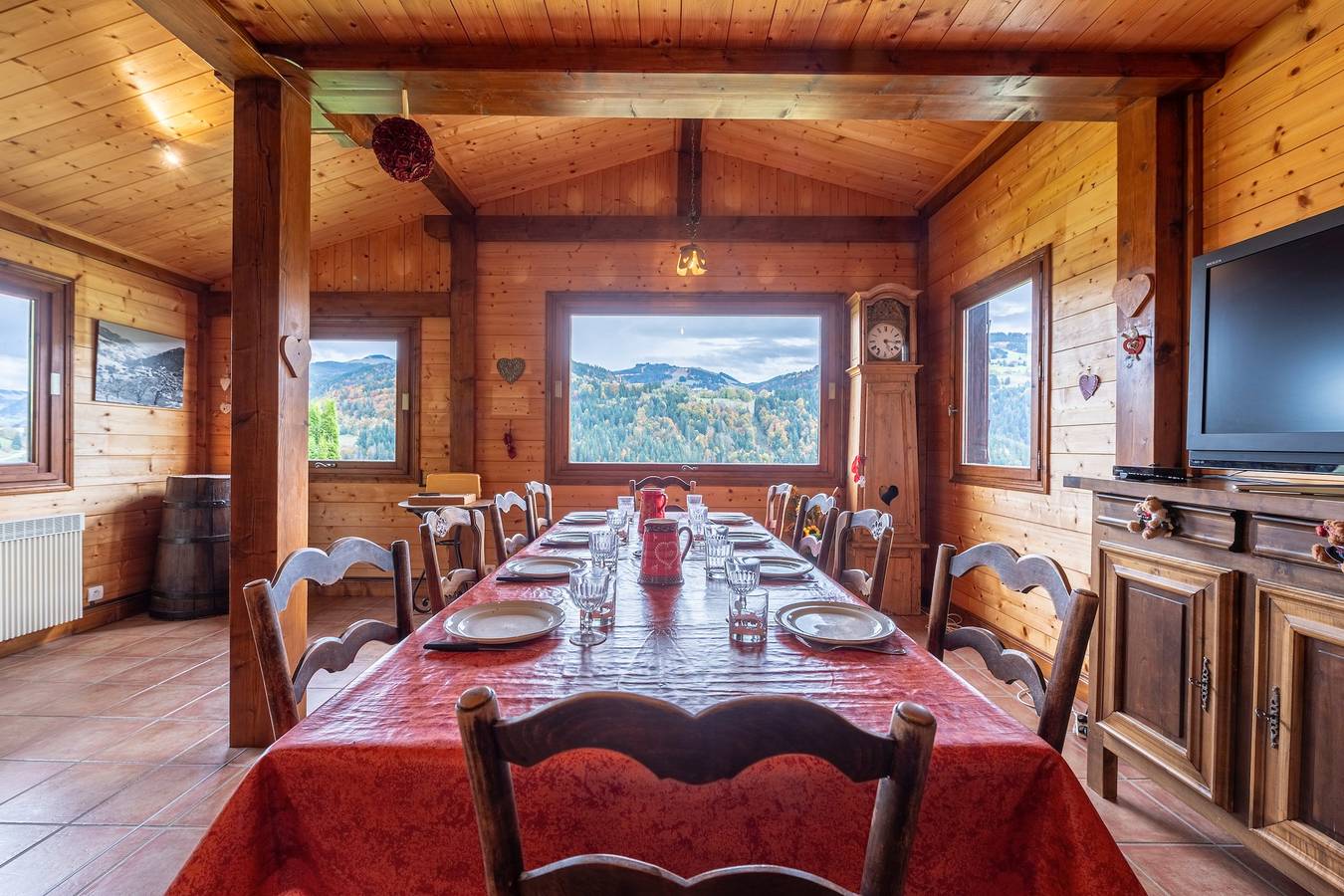 Chalet L'Abri - Pour 9 avec vue montagne in Saint-Nicolas-la-Chapelle, Albertville region