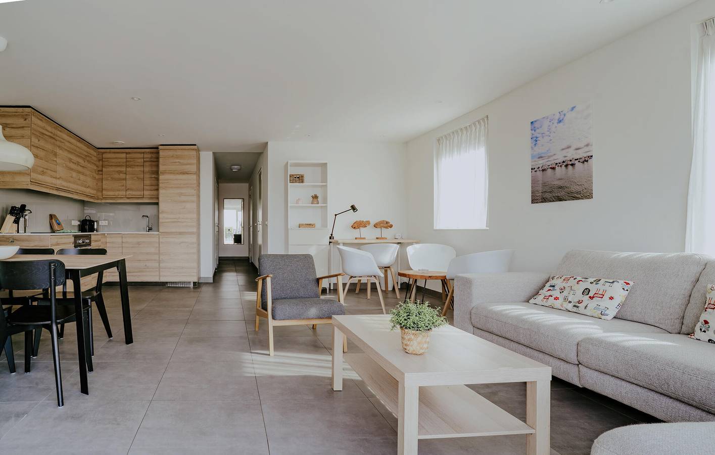 Ganze Ferienwohnung, Ferienwohnung für 6 Personen mit Terrasse in Uitgeest, Noord-Holland - Nordseeküste