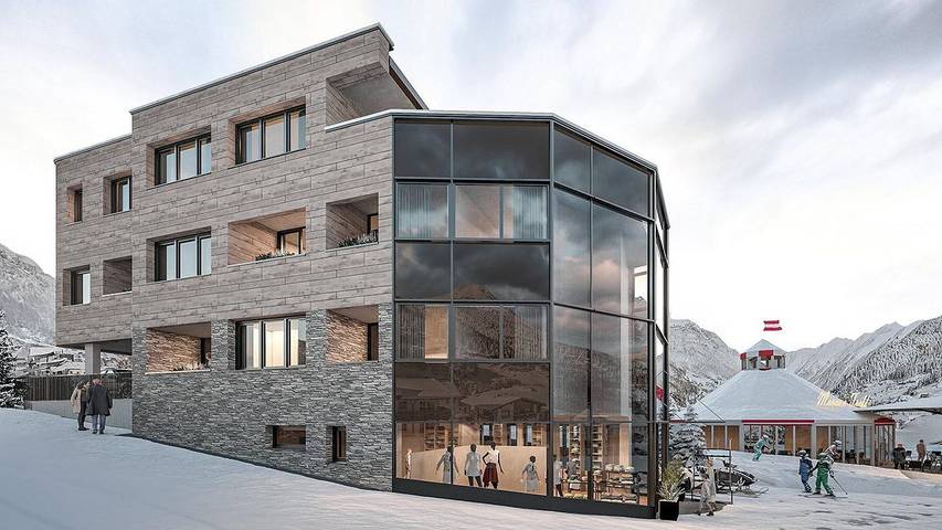 Appartement voor 6 personen, met balkon en sauna in Sölden
