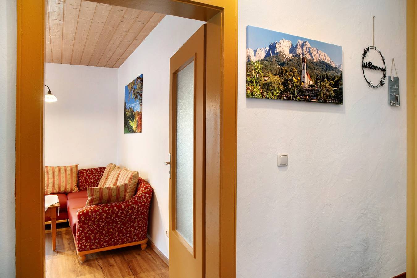 Appartement 'Ferienwohnung Zugspitze' met Uitzicht op de Bergen, Balkon en Wi-Fi, foto 7