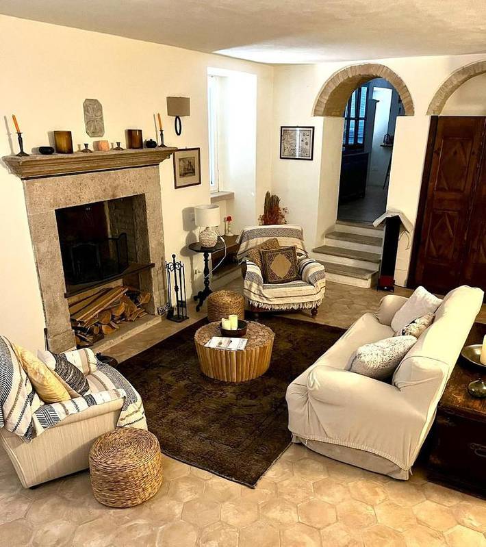 Location de vacances pour 2 personnes, avec Balcon ainsi que Terrasse et Vue à Serracapriola