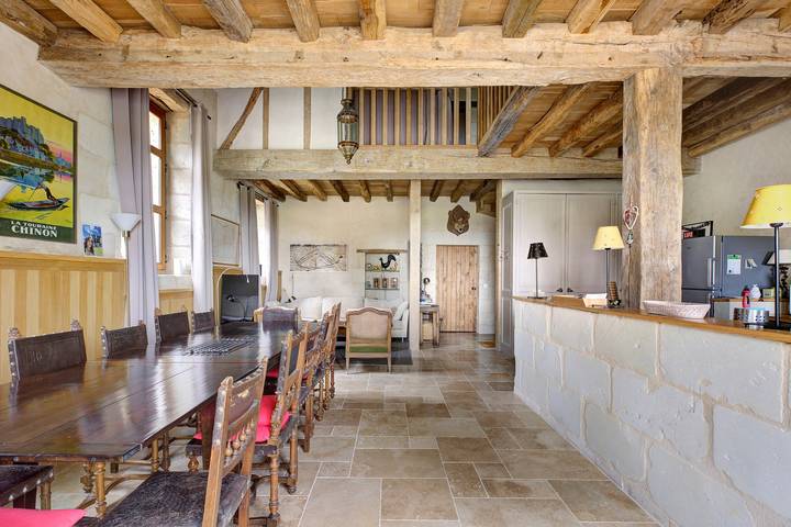 Appartement entier, La motte wilhelm de sonnay - relais du château de sonnay in Cravant-les-Côteaux, Vallée de la Loire