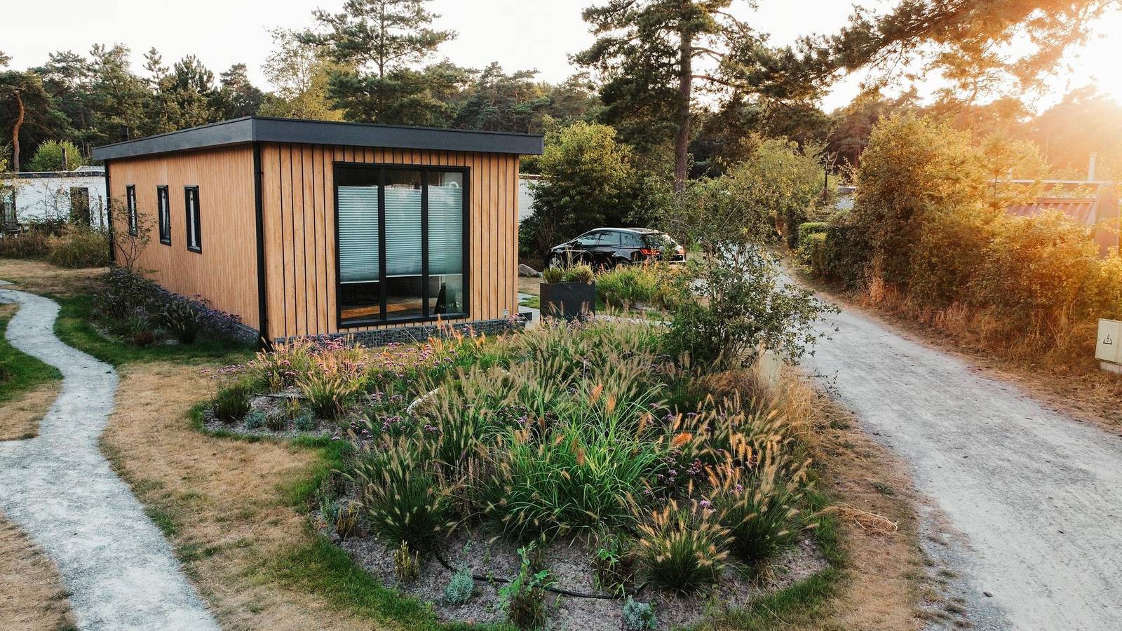 Camping en Bungalowpark de Norgerberg — Chalet deluxe in Drenthe