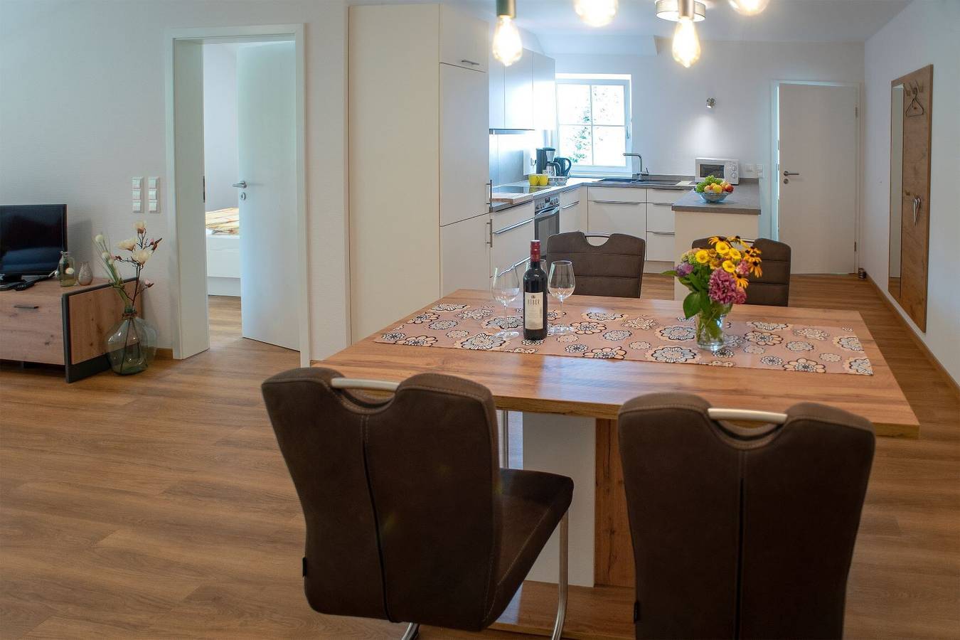 Entire apartment, Apartment 'Ferienwohnung Löwenzahn' with Mountain View, Shared Terrace and Wi-Fi in Gengenbach, Central Black Forest