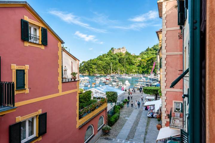 Vacation rental for 6 people, with Ocean view in Portofino