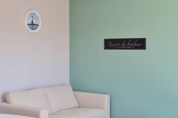 Location de vacances pour 6 personnes, avec jardin à Anneville-sur-Mer