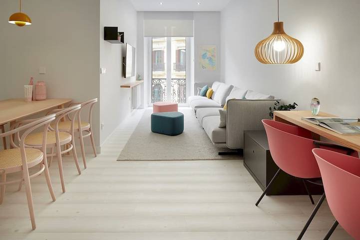 Holiday rental for 6 people, with balcony in San Sebastian