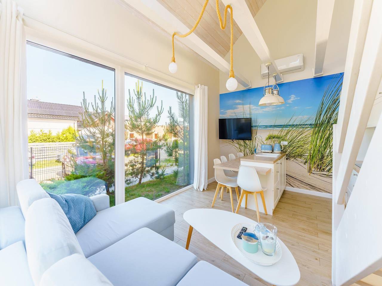 Dom wakacyjny z prywatną sauną, blisko plaży in Grzybowo, Morze Bałtyckie